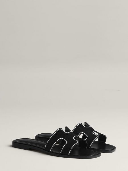 Sandały Hermès Pre-owned czarne