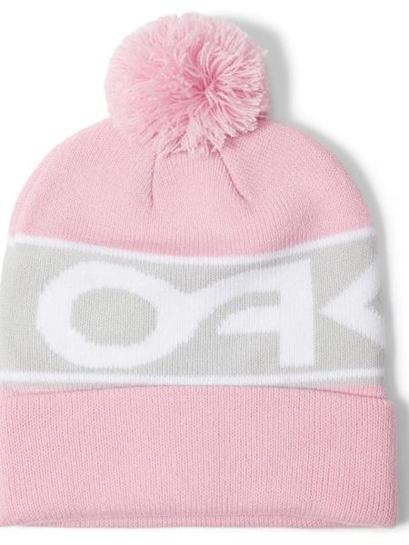 Розовая шапка в цветочек Oakley