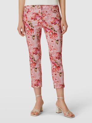 Spodnie z kieszeniami Zerres różowe