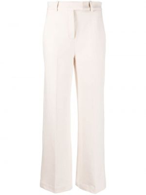 Bavlněné rovné kalhoty Circolo 1901 bílé