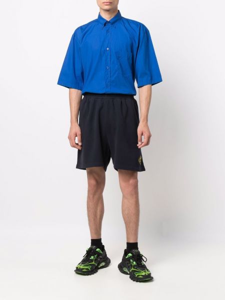 Pantalones cortos deportivos Balenciaga azul