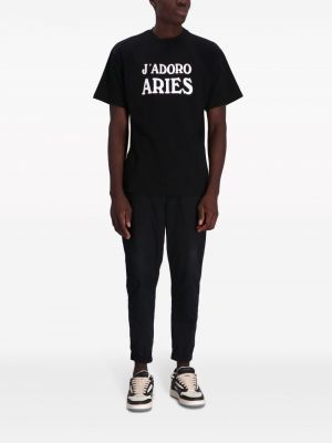 T-shirt Aries noir