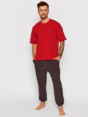 Πιτζάμας Calvin Klein Underwear κόκκινο