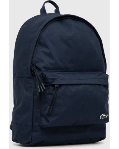 Однотонний рюкзак Lacoste синій