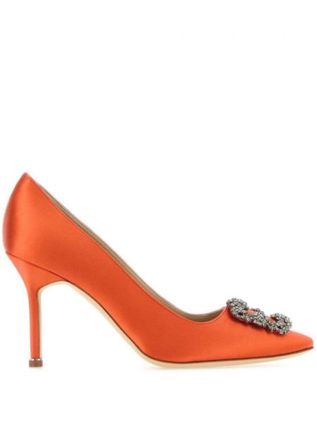 Pumps Manolo Blahnik orange