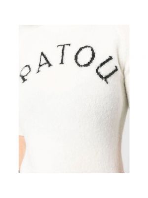 Suéter manga corta Patou blanco