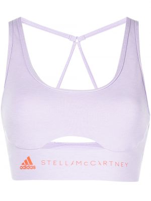 Sport bh Adidas By Stella Mccartney lilla