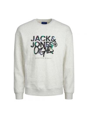 Sweatshirt Jack & Jones weiß
