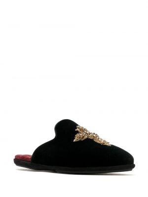 Pantuflas Dolce & Gabbana negro