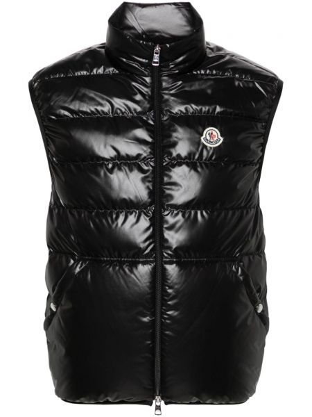 Kapitone yelek Moncler siyah