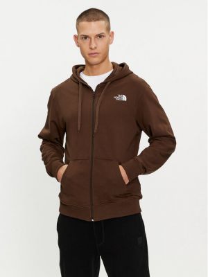 Jopa s kapuco The North Face rjava