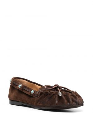 Seemisnahksed vibu loafer-kingad Sartore pruun