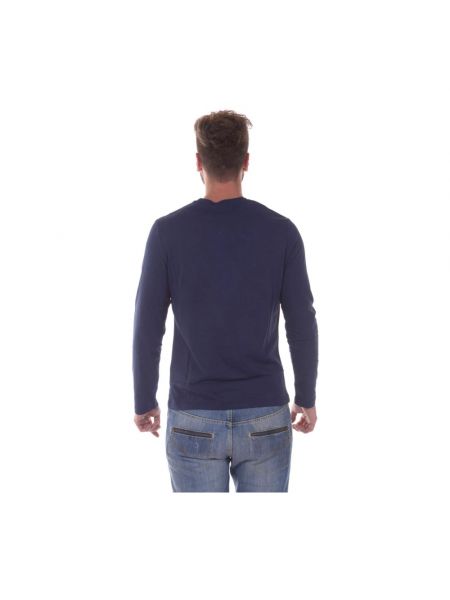 Jersey de algodón de tela jersey Versace Jeans Couture azul