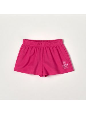 Pantaloni scurți de sport Sinsay roz