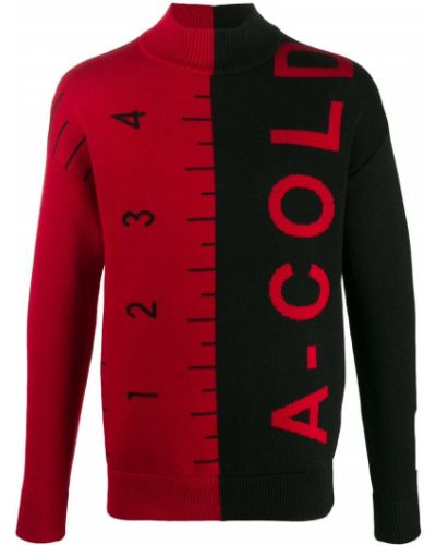 Jersey de tela jersey de tejido jacquard A-cold-wall* rojo