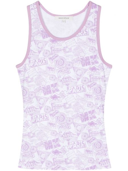 Tanktop Maison Kitsuné lilla