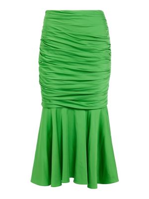 Midi φούστα Stella Mccartney πράσινο