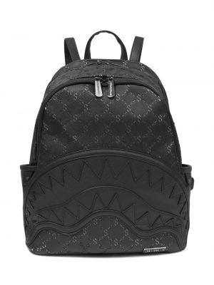 Zaino di pelle Sprayground Kid nero