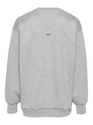 Sweatshirt mit rundem ausschnitt Wtaps grau