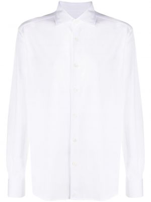 Camisa con botones Ermenegildo Zegna blanco