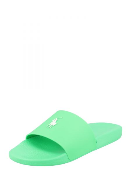 Plážové domáce papuče Polo Ralph Lauren zelená