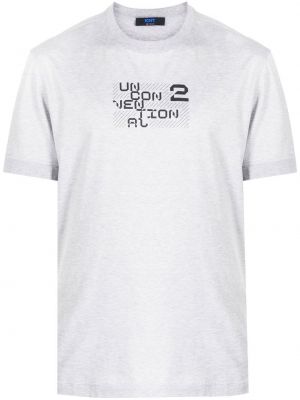 T-shirt Kiton grå