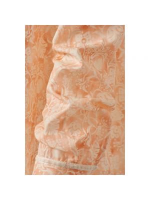 Kaschmir bluse aus baumwoll Massimo Alba orange