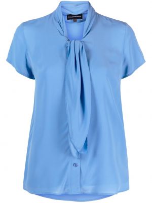 Риза Emporio Armani синьо