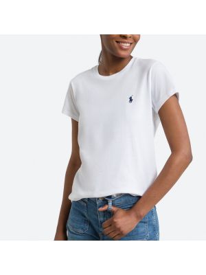 Camiseta manga corta de cuello redondo Polo Ralph Lauren blanco