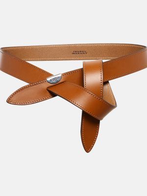 Ceinture en cuir Isabel Marant marron