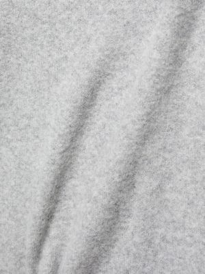 Pletené pletené šaty Mango sivá