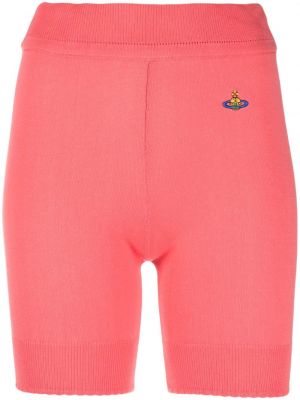 Shorts mit stickerei Vivienne Westwood pink