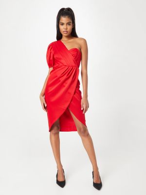 Коктейлна рокля Tfnc червено