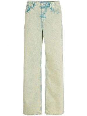 Βαμβακερά τζιν σε φαρδιά γραμμή Karl Lagerfeld Jeans