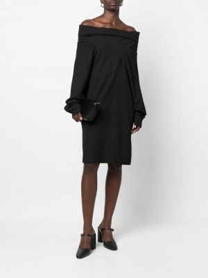 Sukienka mini Mm6 Maison Margiela czarna
