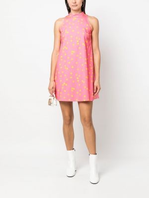 Kleid mit print Chiara Ferragni pink