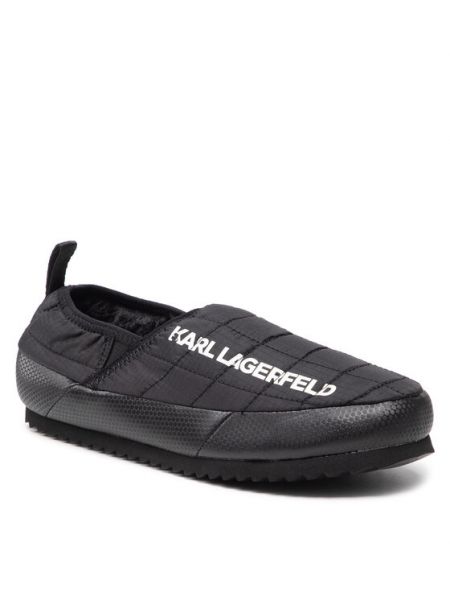 Domáce papuče Karl Lagerfeld čierna