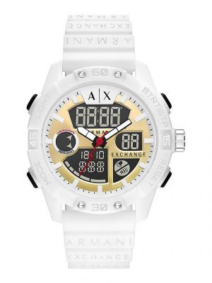Zegarek Armani Exchange biały