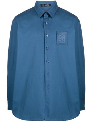Hemd aus baumwoll Raf Simons blau