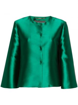 Voľná bunda Alberta Ferretti zelená
