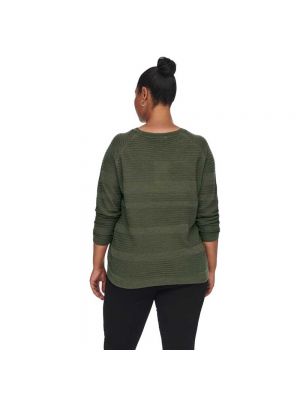 Пуловер Only зеленый