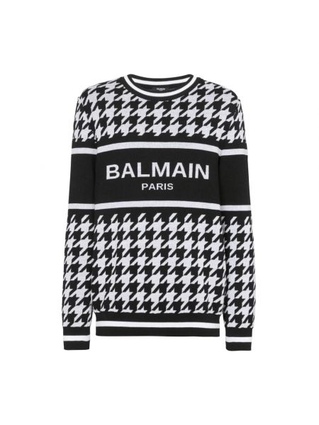 Sweter z nadrukiem Balmain
