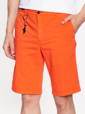 Pantaloni Paul&shark portocaliu