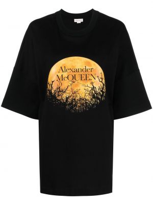 T-shirt Alexander Mcqueen svart