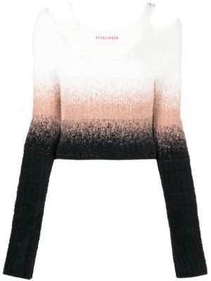 Пуловер с градиентным принтом Ottolinger