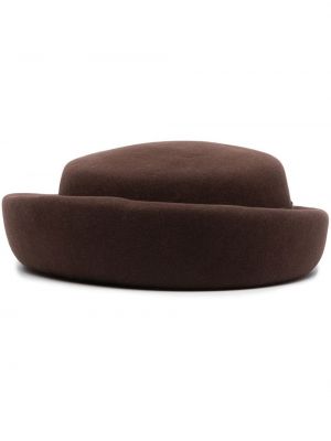 Filt hatt Gigi Burris Millinery brun