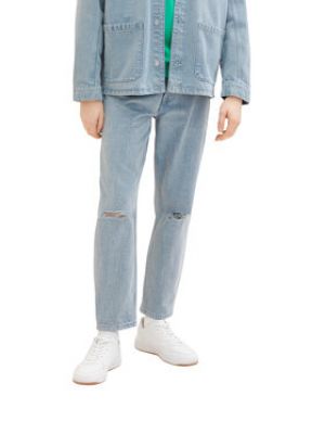 Džínsové slim fit priliehavé skinny fit džínsy Tom Tailor Denim - modrá