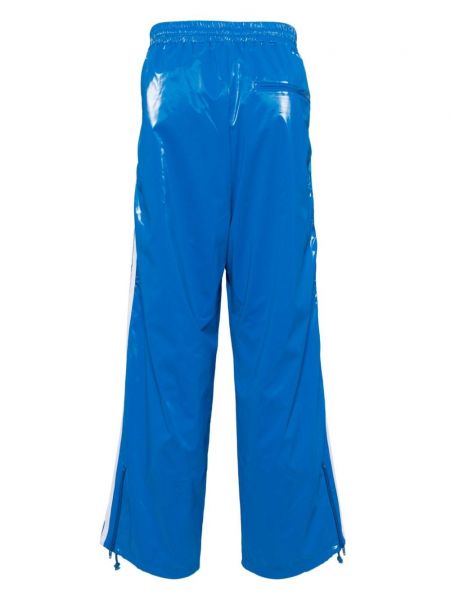 Haftowane spodnie sportowe Doublet niebieskie