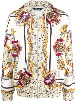 Hoodie con stampa Just Cavalli