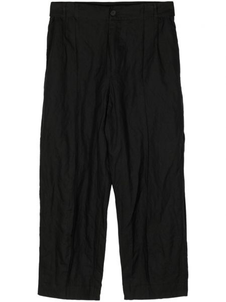 Pantaloni drepti Toogood negru